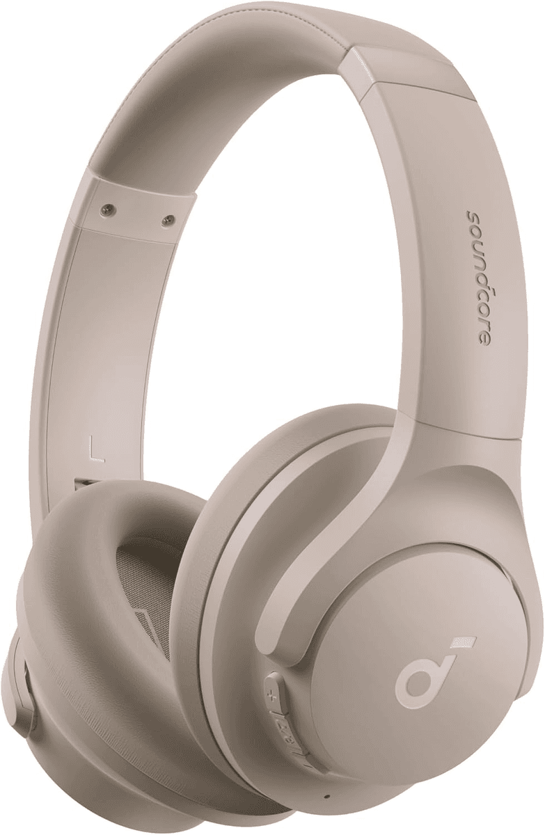 [Prime] Soundcore Q20i Hybrid ANC Headphones - Taupe