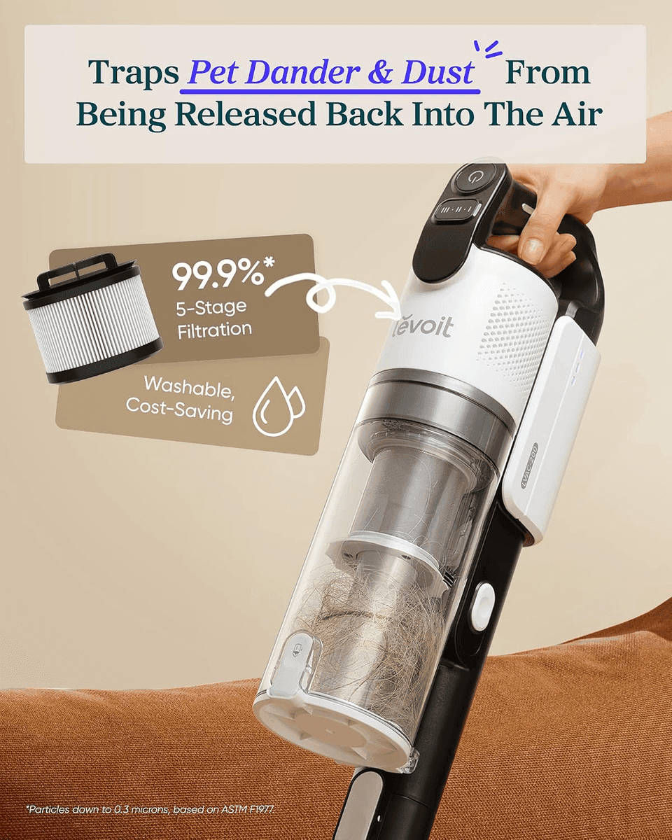 [Prime] Levoit LVAC-200 Cordless Vacuum Cleaner image 5