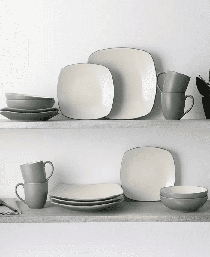 Noritake Colorwave Square 16-Piece Dinnerware Set - Green