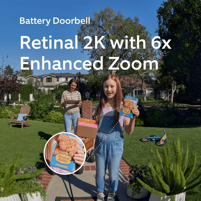 Ring Battery Doorbell 2K + Indoor Cam 2K Bundle image 3
