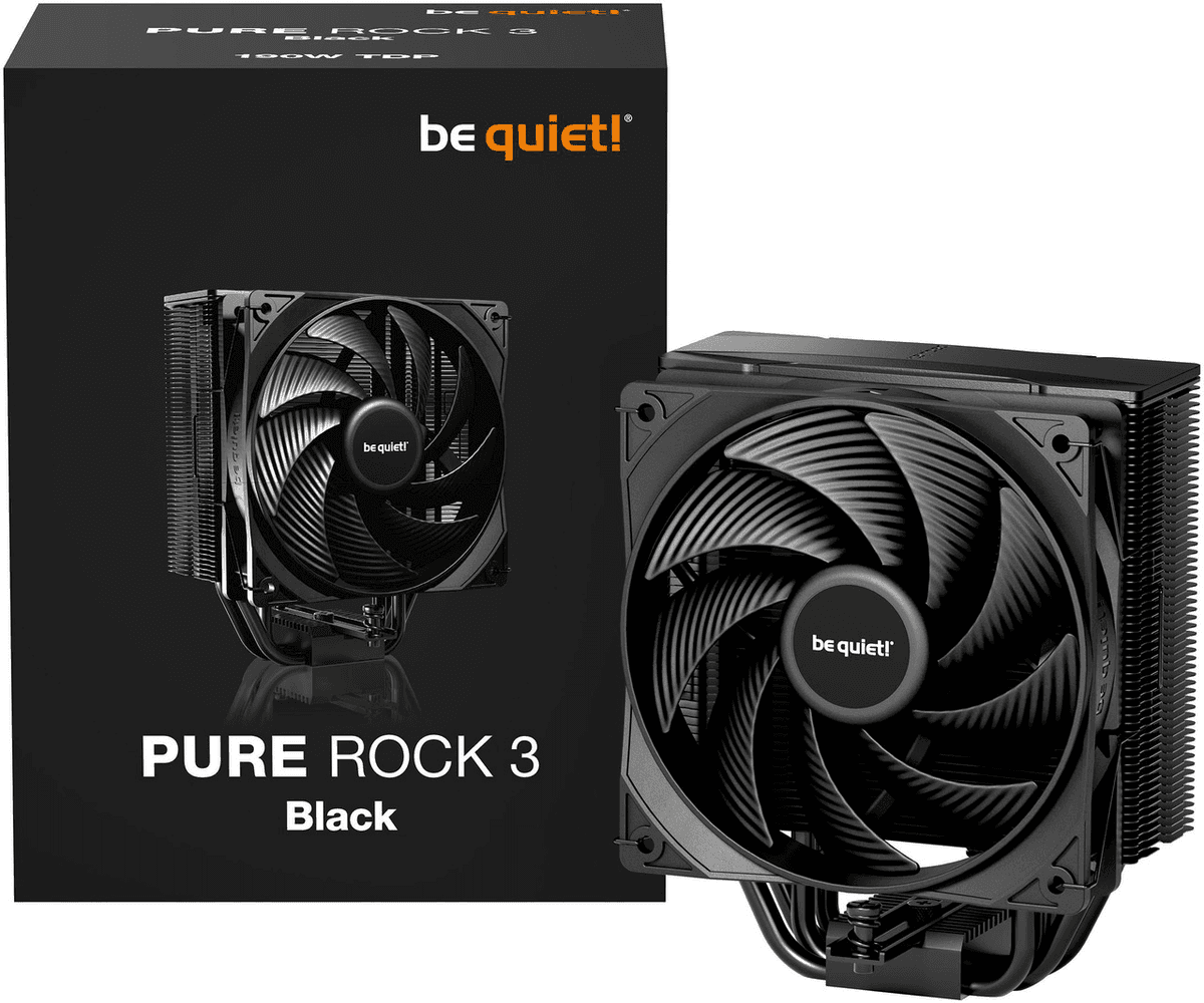 be quiet! Pure Rock 3 Black CPU Cooler — $29.90 image 5
