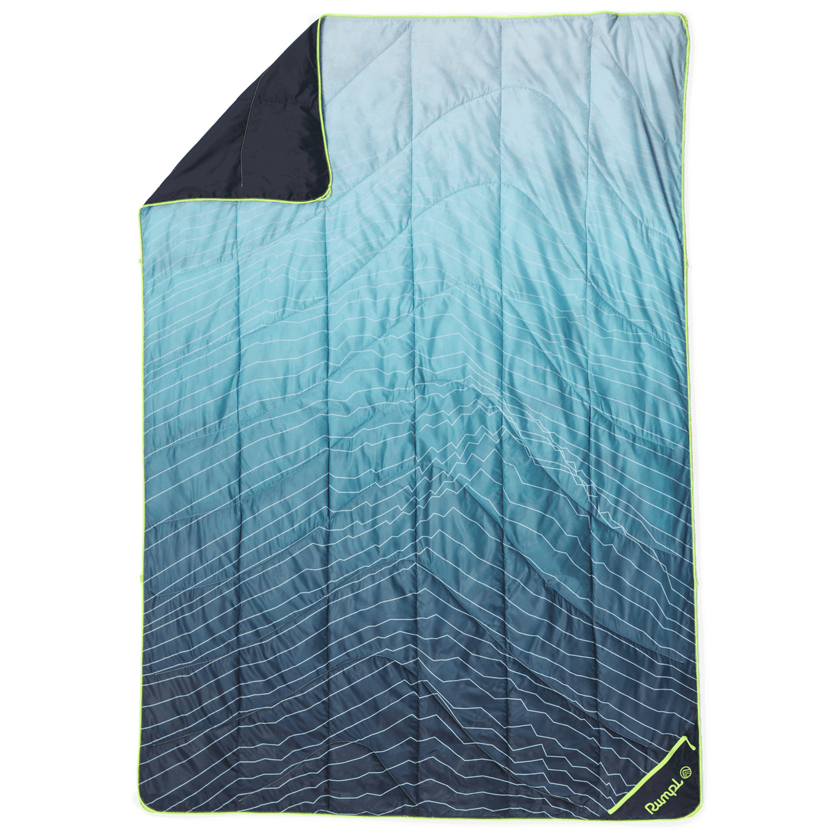 Rumpl Backcountry Puffy Blanket (Moraine Mist, 1 Person)