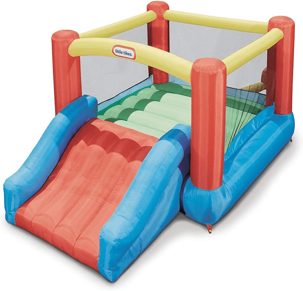 Little Tikes Jr. Jump 'n Slide Inflatable Bouncer