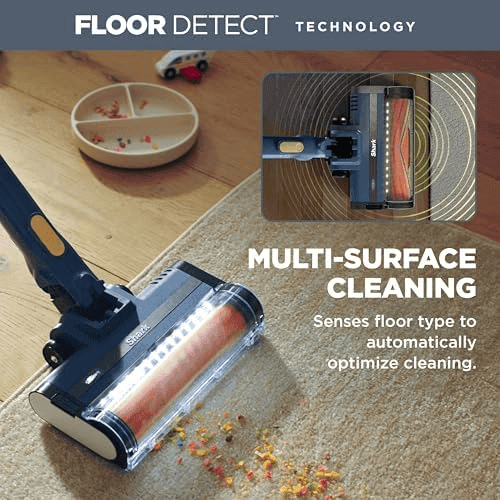 Shark Cordless Pet Stick Vacuum with FloorDetect - Moonlight Blue image 3