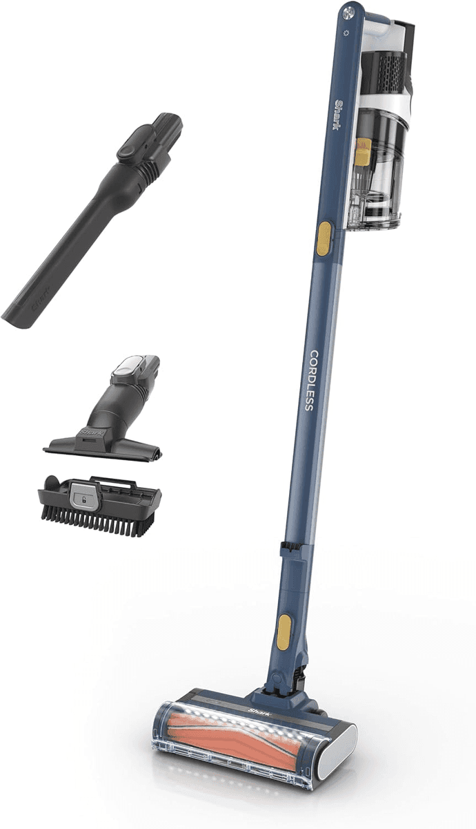 Shark Cordless Pet Stick Vacuum with FloorDetect - Moonlight Blue
