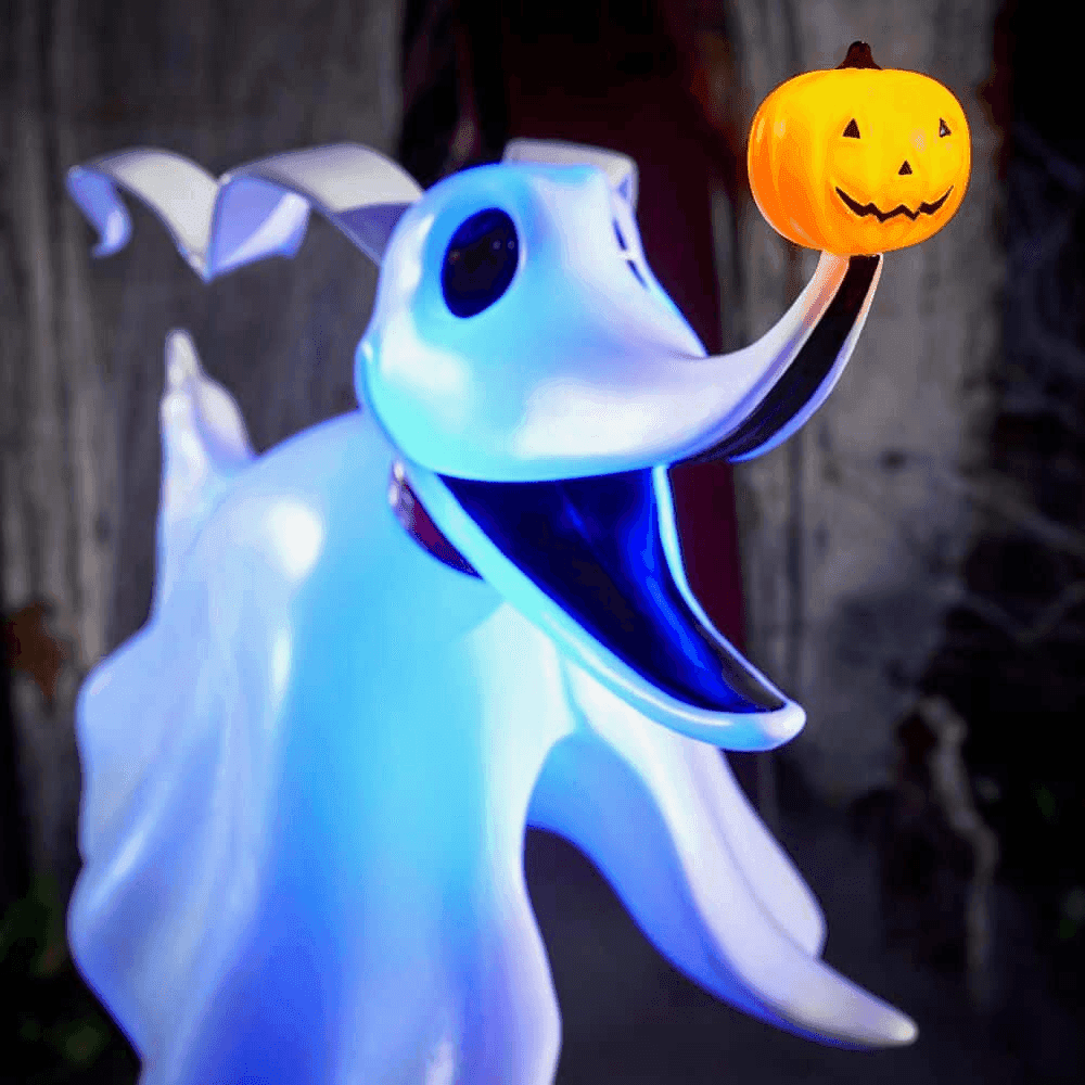 Disney 4.5-ft LED Zero Halloween Decoration image 4