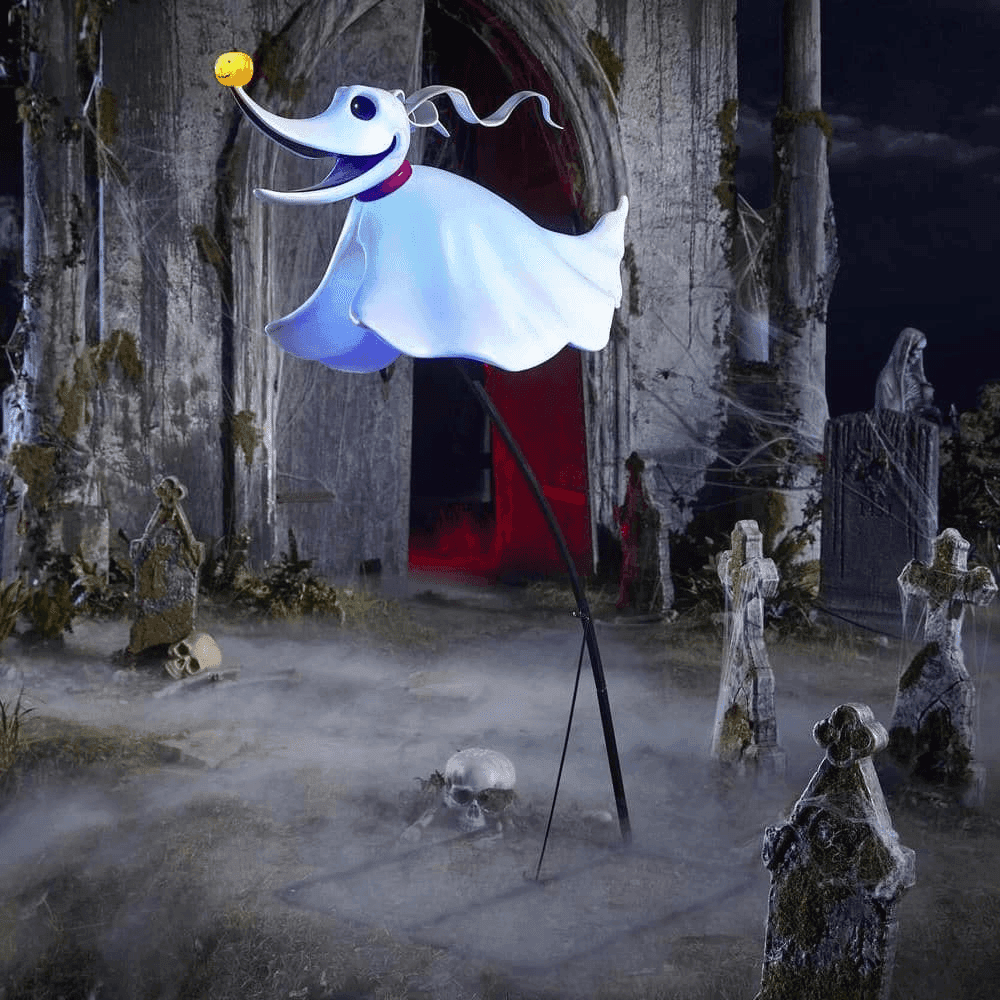Disney 4.5-ft LED Zero Halloween Decoration image 3