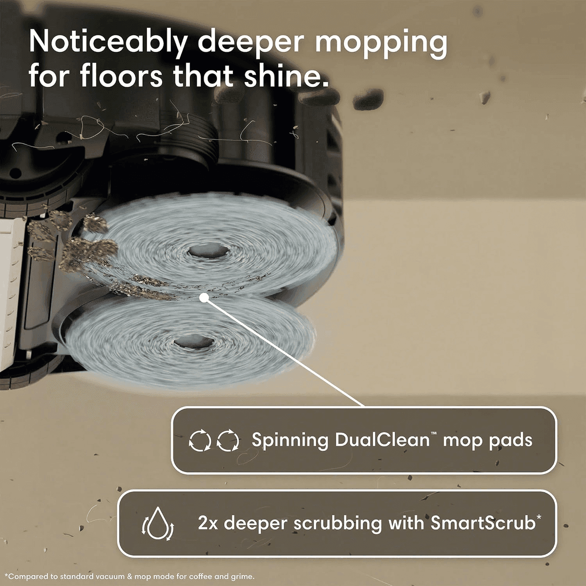 iRobot Roomba 415X Robot Vacuum & Mop Combo with AutoWash Dock image 4
