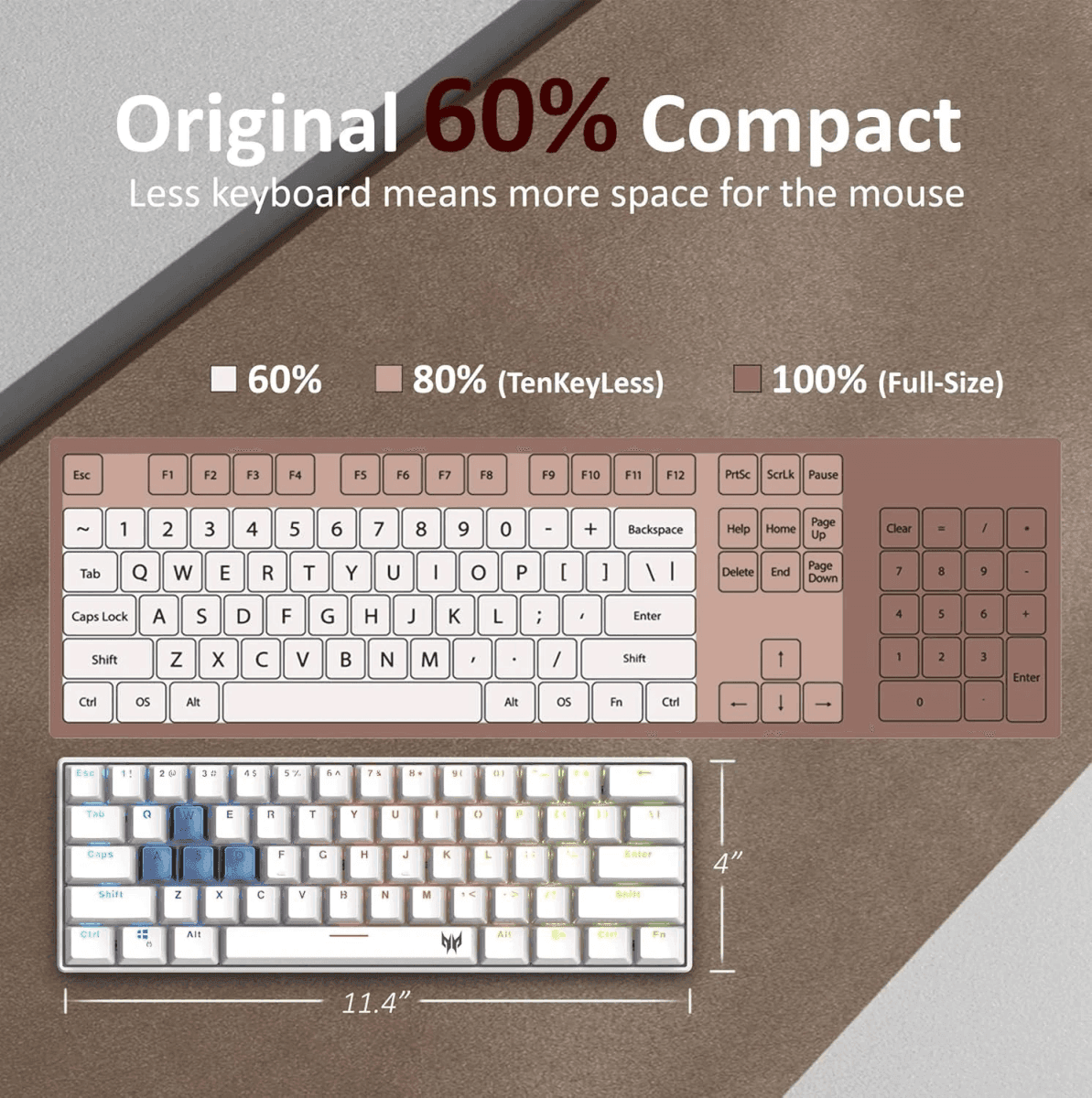 Acer Predator Aethon 330 61-Key RGB Mechanical Gaming Keyboard image 4