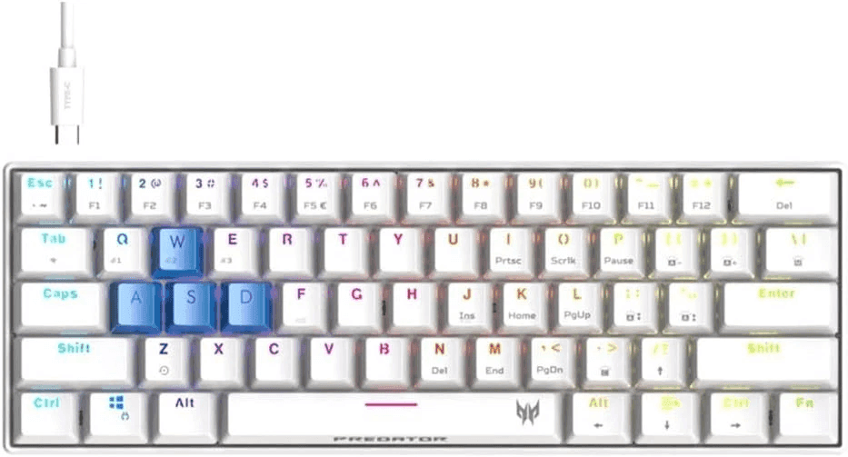 Acer Predator Aethon 330 61-Key RGB Mechanical Gaming Keyboard