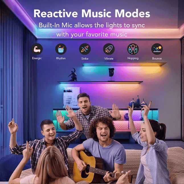 Govee Indoor 16.4-ft Smart LED Strip Light image 3