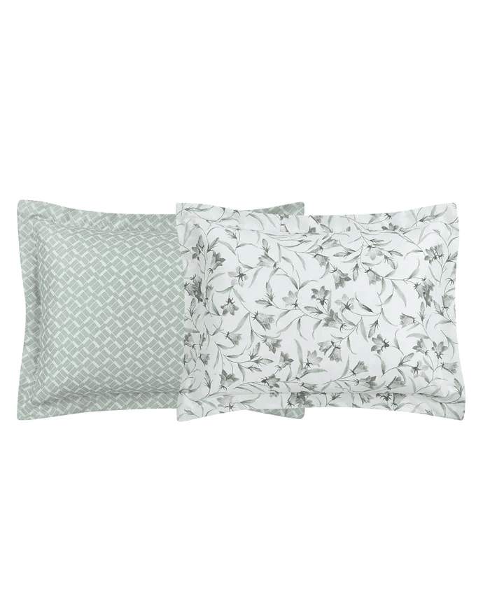 Macy's Kathryn Botanical 8-Piece King Comforter Set - Green image 5