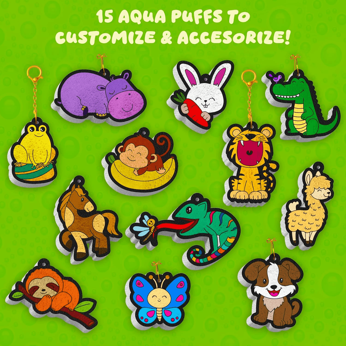 Skillmatics Aqua Puffs Animals 3D Art & Craft Kit image 5