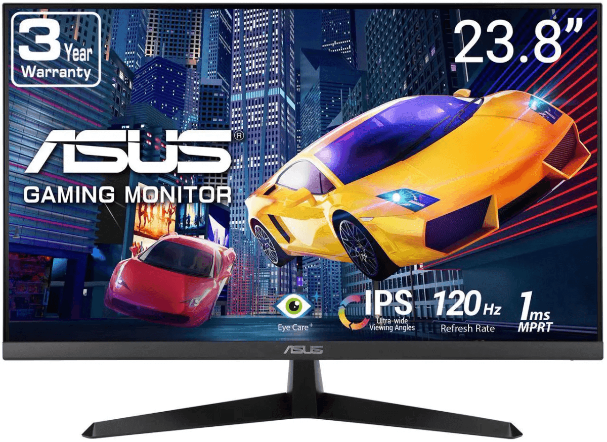 ASUS VY249HGR 23.8-inch 1080p 120Hz IPS Gaming Monitor