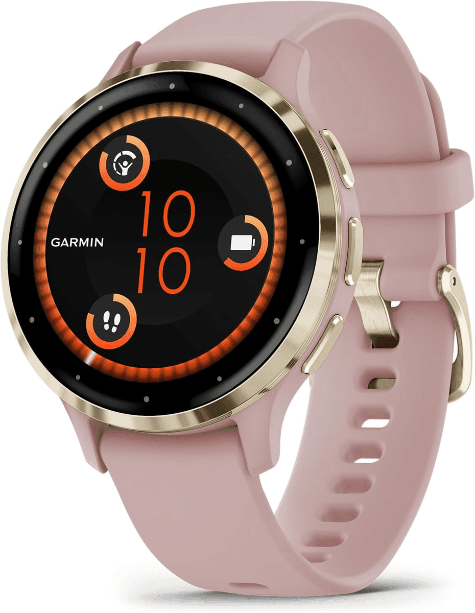 Garmin Venu 3S 41mm GPS Smartwatch - Dust Rose
