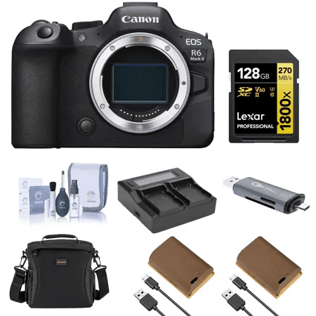 Canon EOS R6 Mark II Mirrorless Camera Essentials Bundle