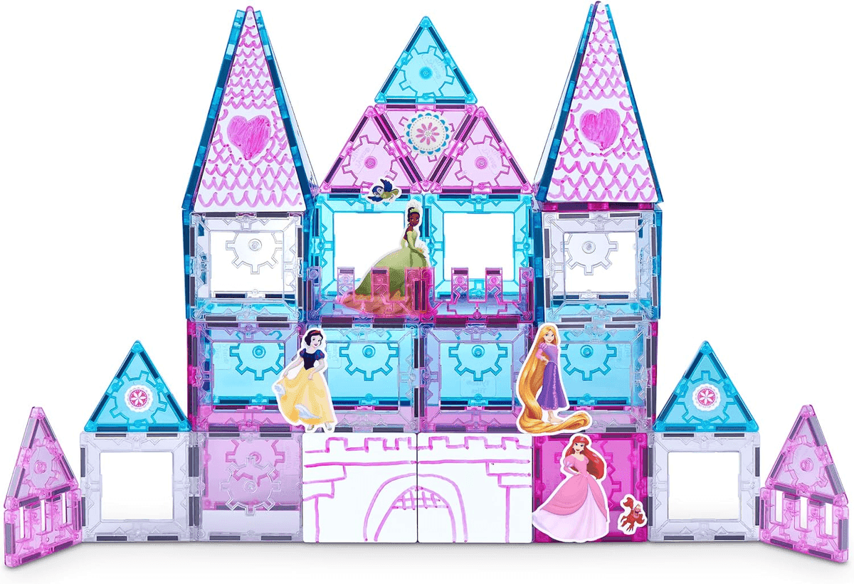 Tytan Disney Princess Castle Magnetic Tiles 70-Piece Playset image 2