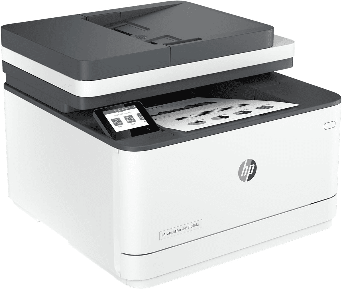 HP LaserJet Pro 3101fdw Wireless Monochrome All-in-One Printer