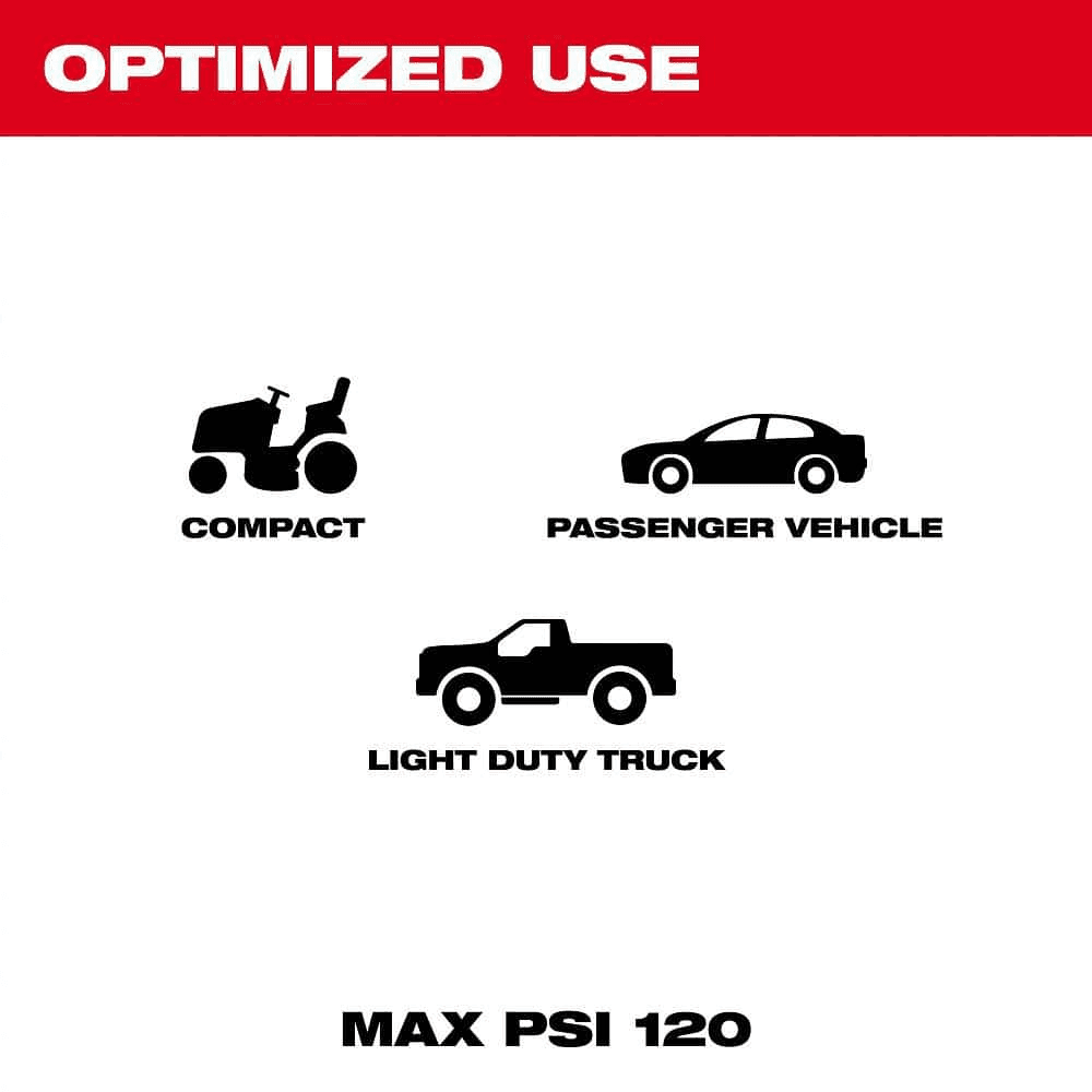Milwaukee M12 Portable Inflator with 2.0Ah Battery image 5