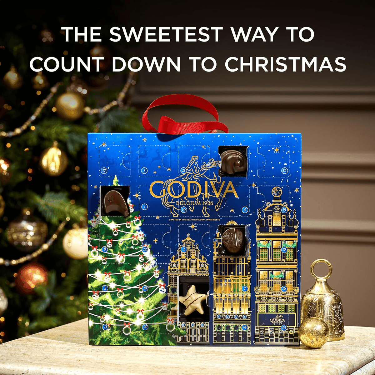 GODIVA 2026 Chocolate Advent Calendar, 24-Piece image 4