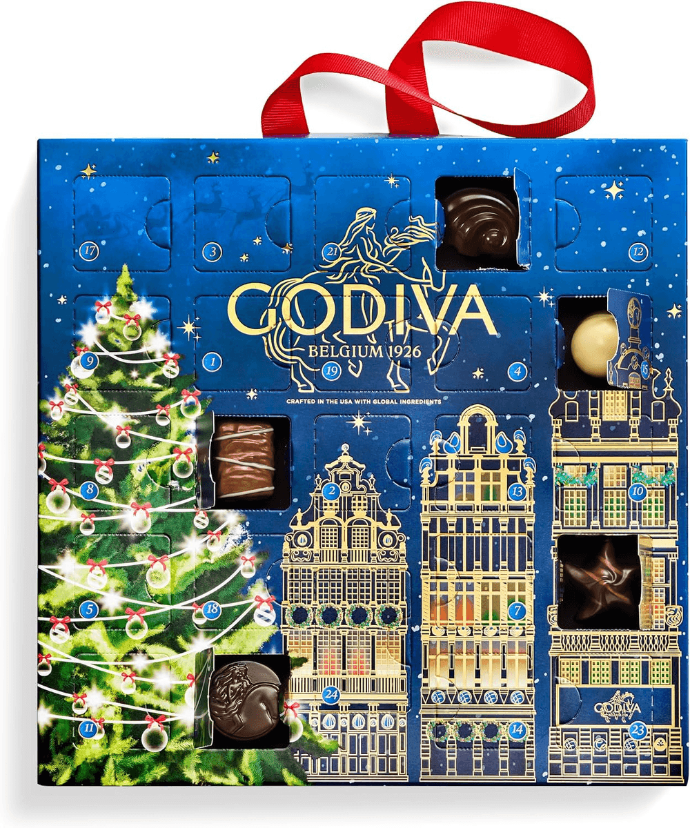 GODIVA 2026 Chocolate Advent Calendar, 24-Piece image 2