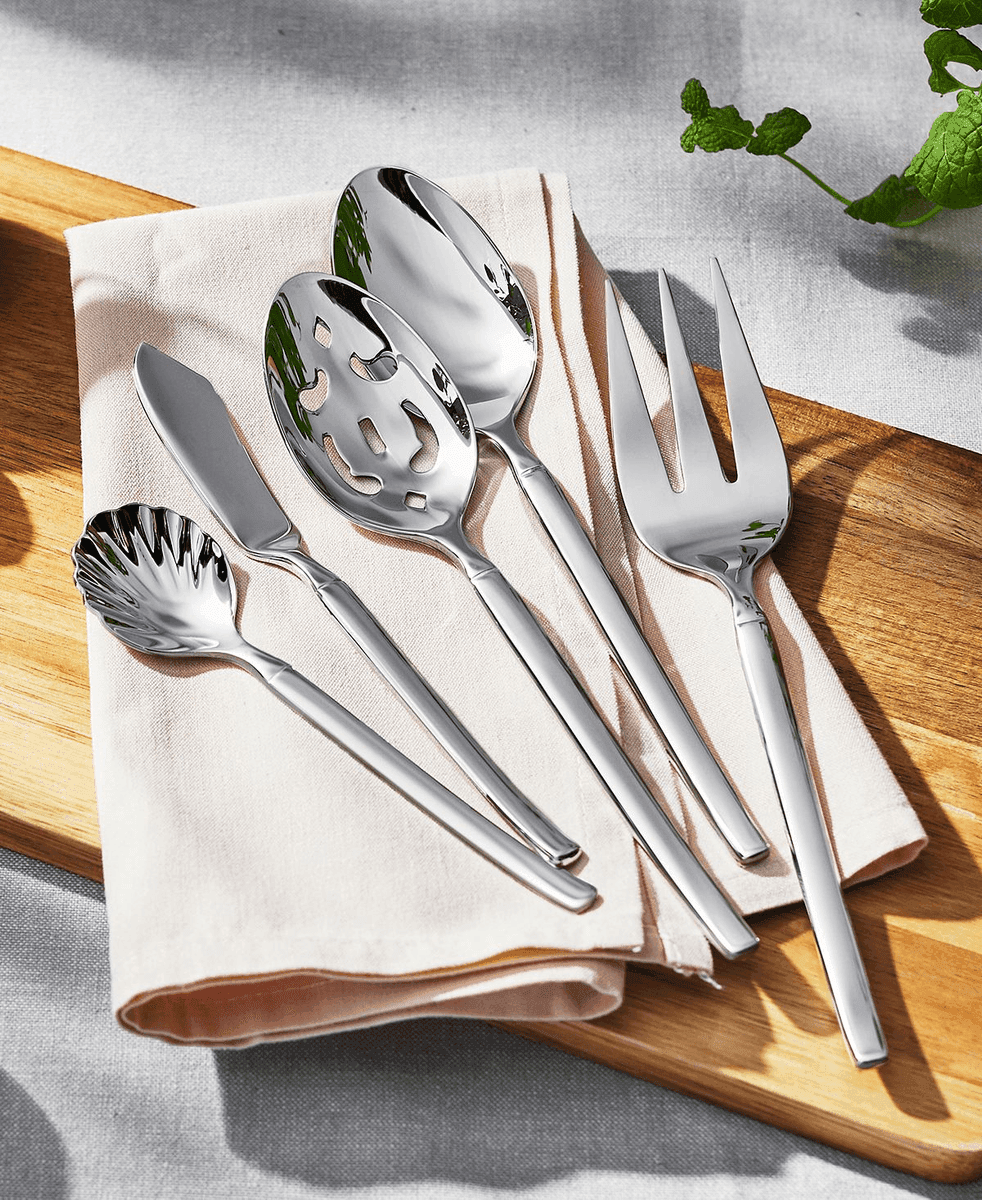 ZWILLING Opus 18/10 Stainless Steel 45-Piece Flatware Set for 8 image 3