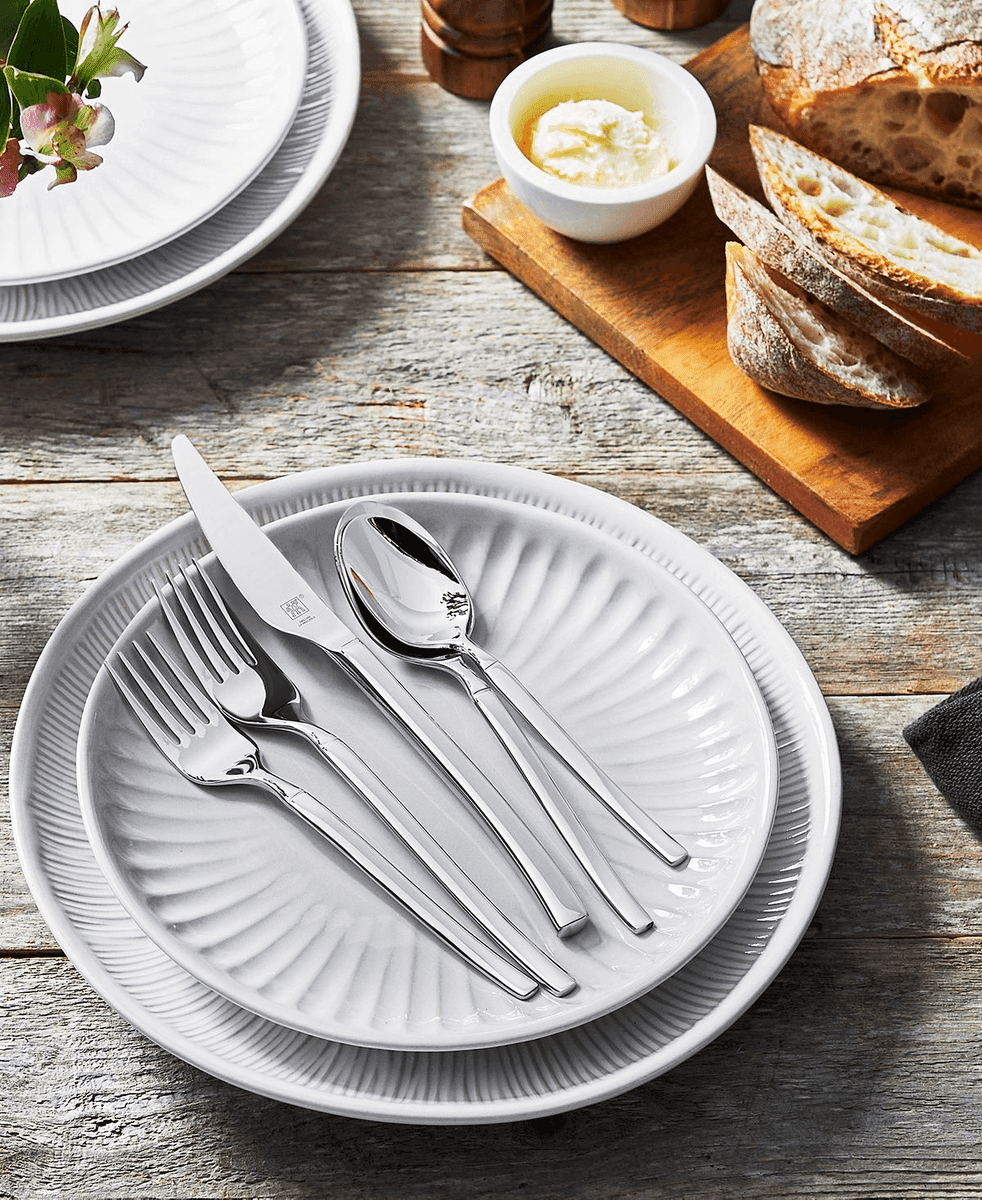 ZWILLING Opus 18/10 Stainless Steel 45-Piece Flatware Set for 8 image 5