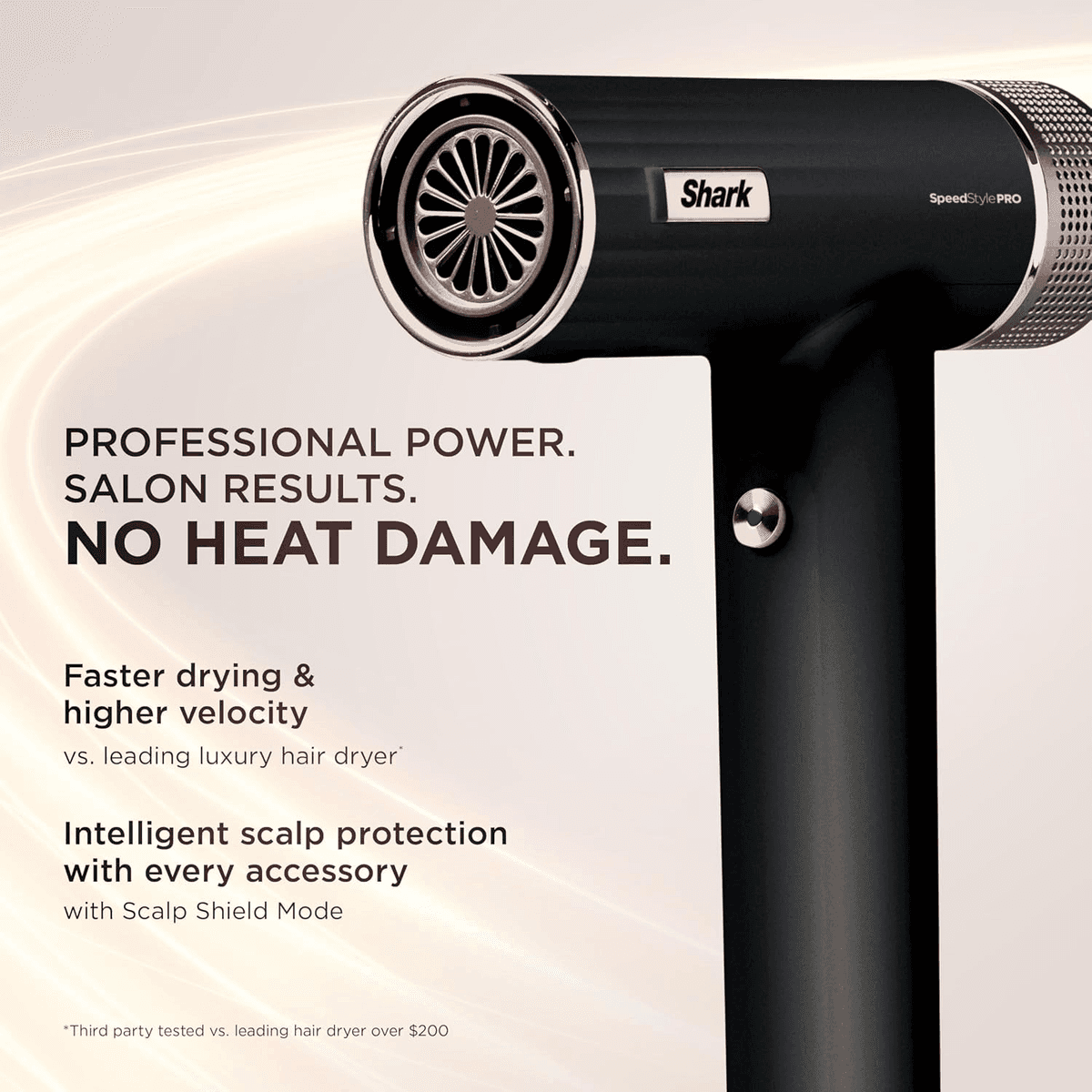 Shark SpeedStyle Pro Ionic Hair Dryer with Scalp Shield (HD731)