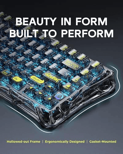 GravaStar Mercury K1 Lite 75% Wireless Mechanical Gaming Keyboard image 3