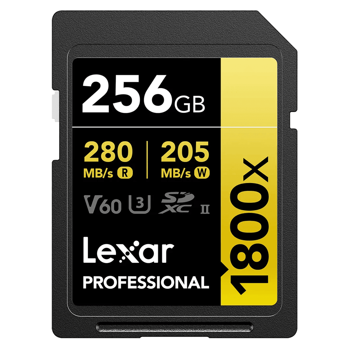 Lexar Professional 1800x 256GB UHS-II SDXC Memory Card
