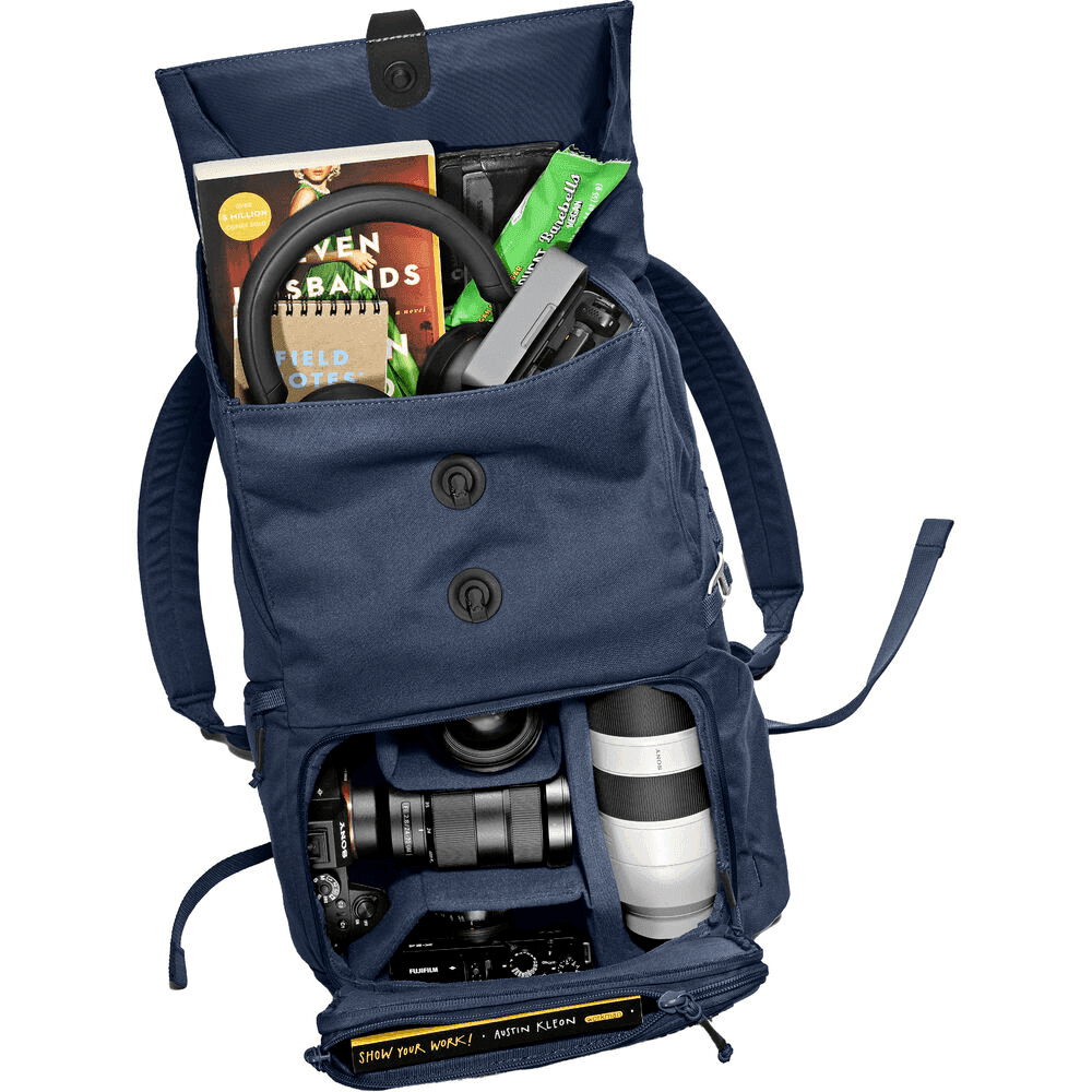 Brevite The Runner 18L Camera Backpack (Navy Blue) image 4