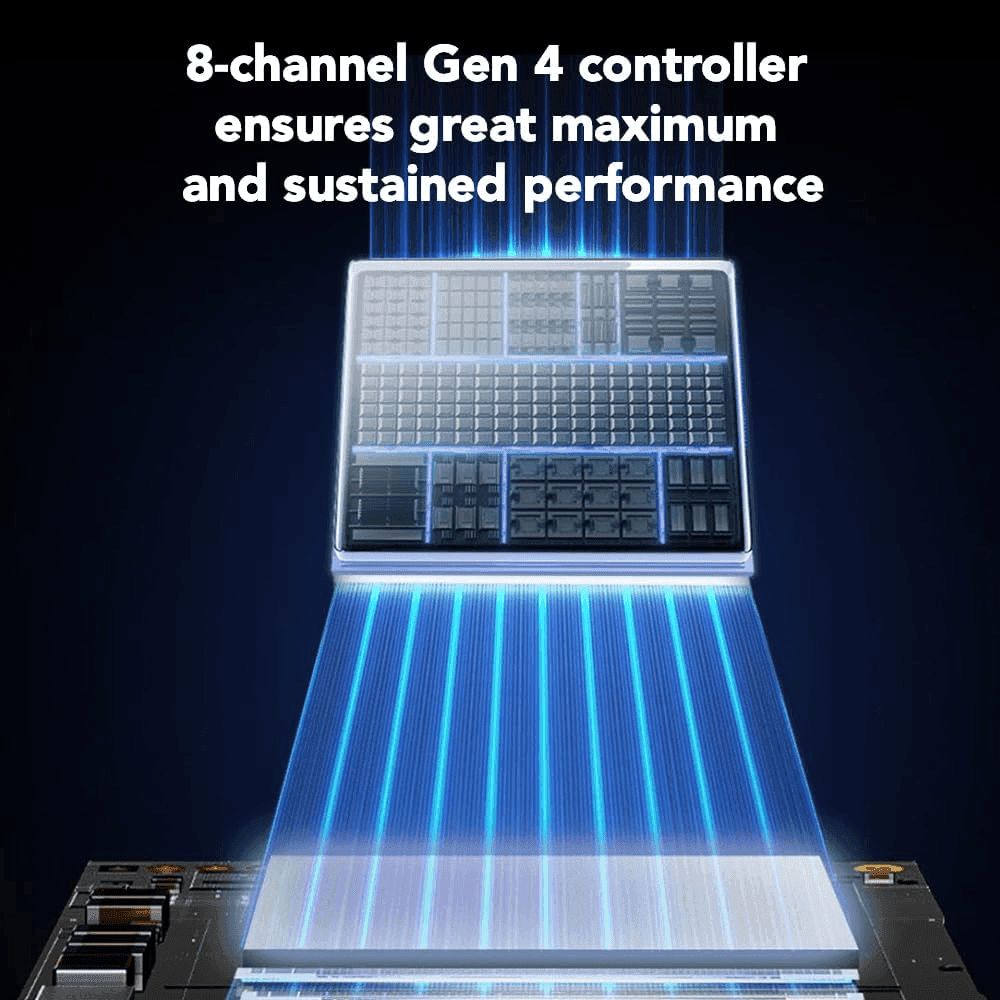 Lexar NQ780 1TB PCIe 4.0 NVMe M.2 SSD image 3