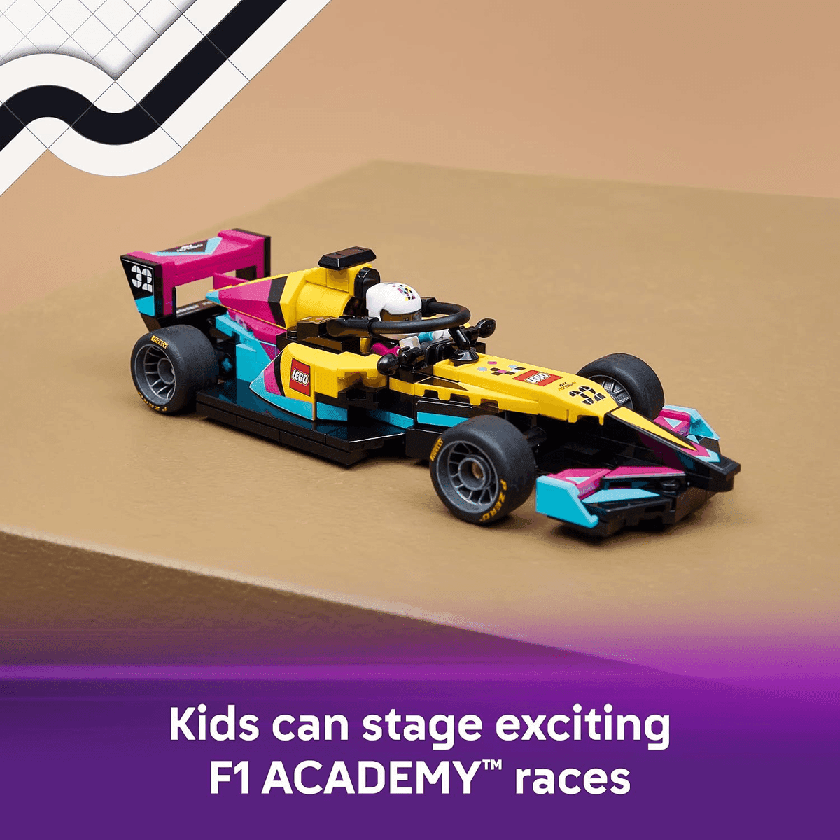 LEGO Speed Champions F1 ACADEMY Race Car 77258 image 3