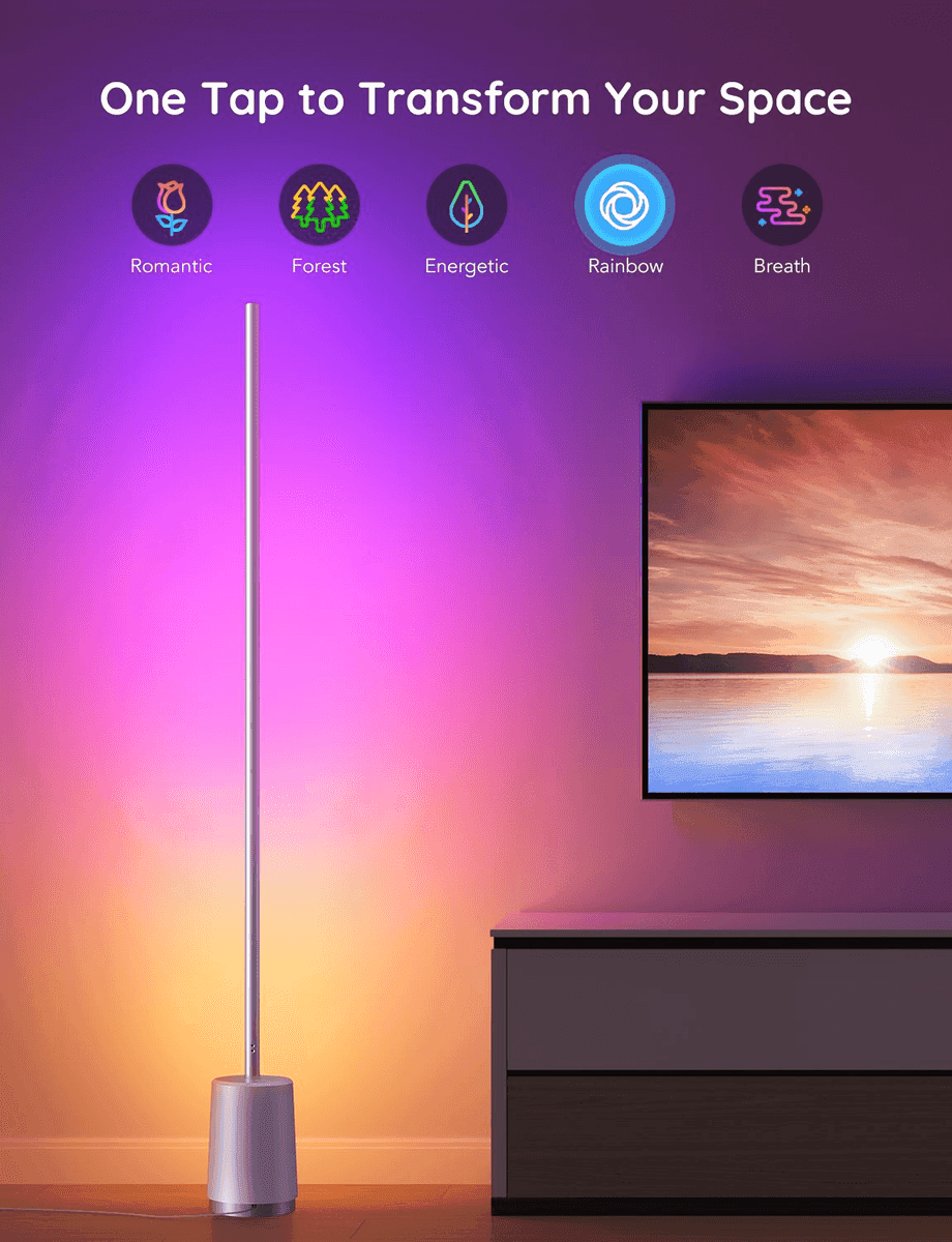 Govee RGBICWW Smart Floor Lamp - 57.87 in image 3
