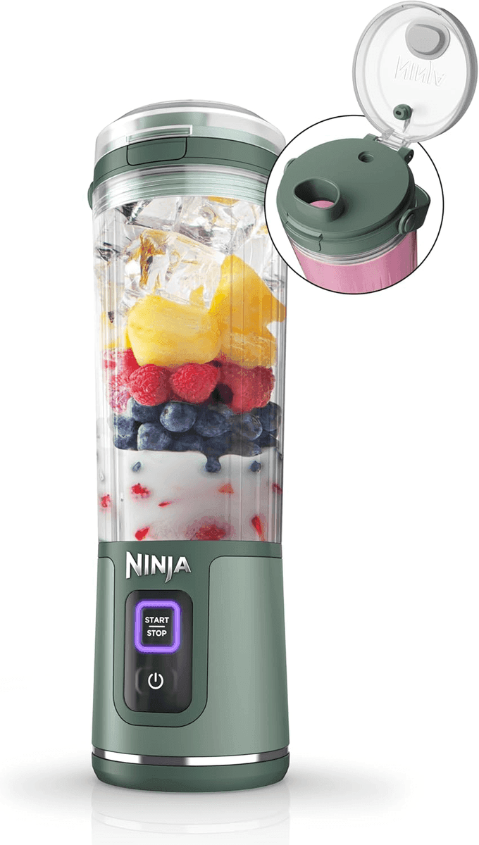 Ninja Blast 18-oz Portable Blender - Forest Green