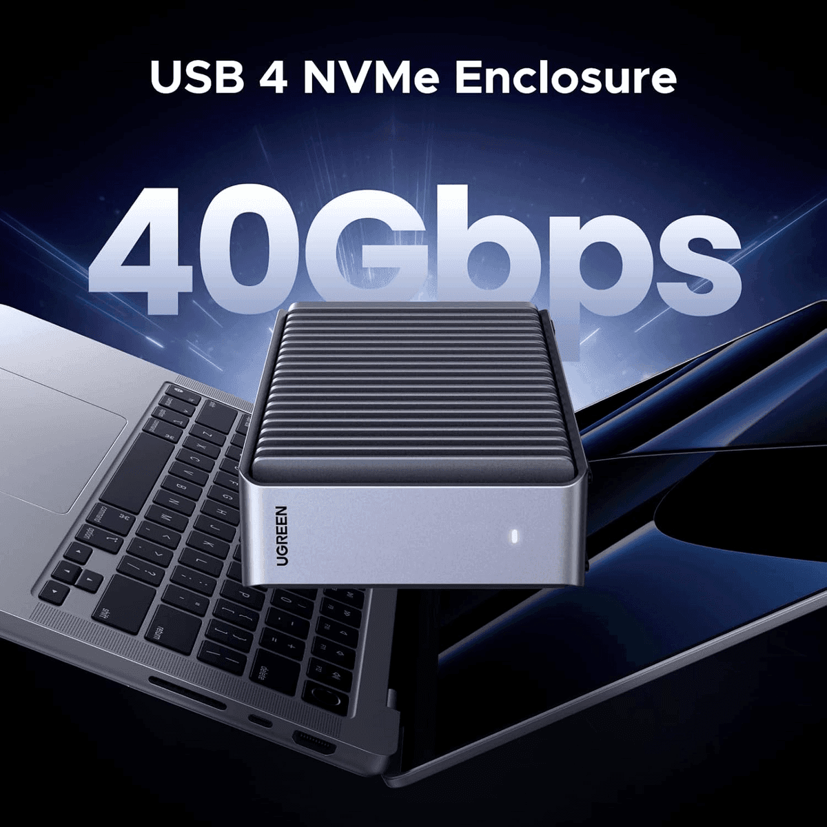 UGREEN 40Gbps USB4 M.2 NVMe SSD Enclosure image 2