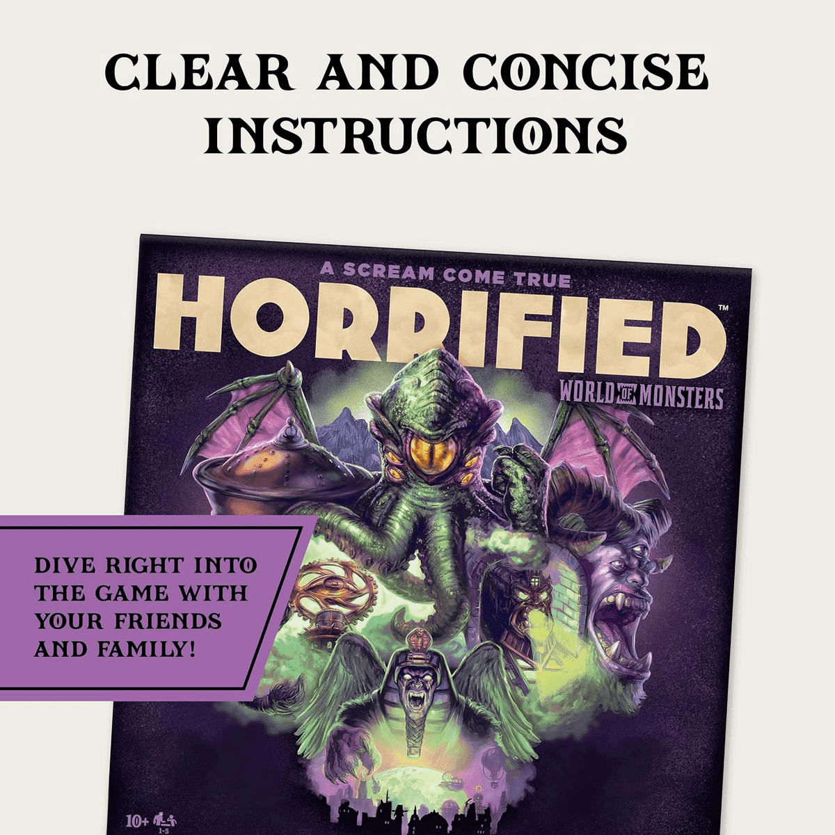 Ravensburger Horrified: World of Monsters Cooperative Board Game image 3