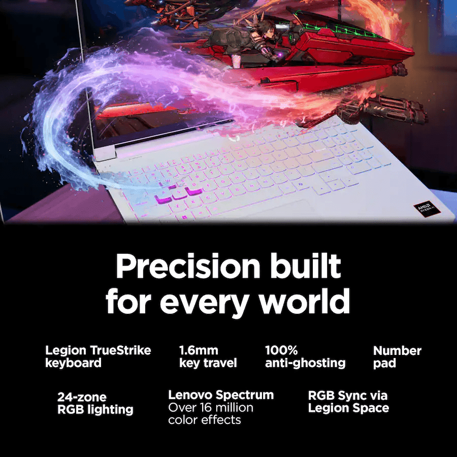 Lenovo Legion 7a 16-inch OLED RTX 5060 Gaming Laptop (32GB/1TB)