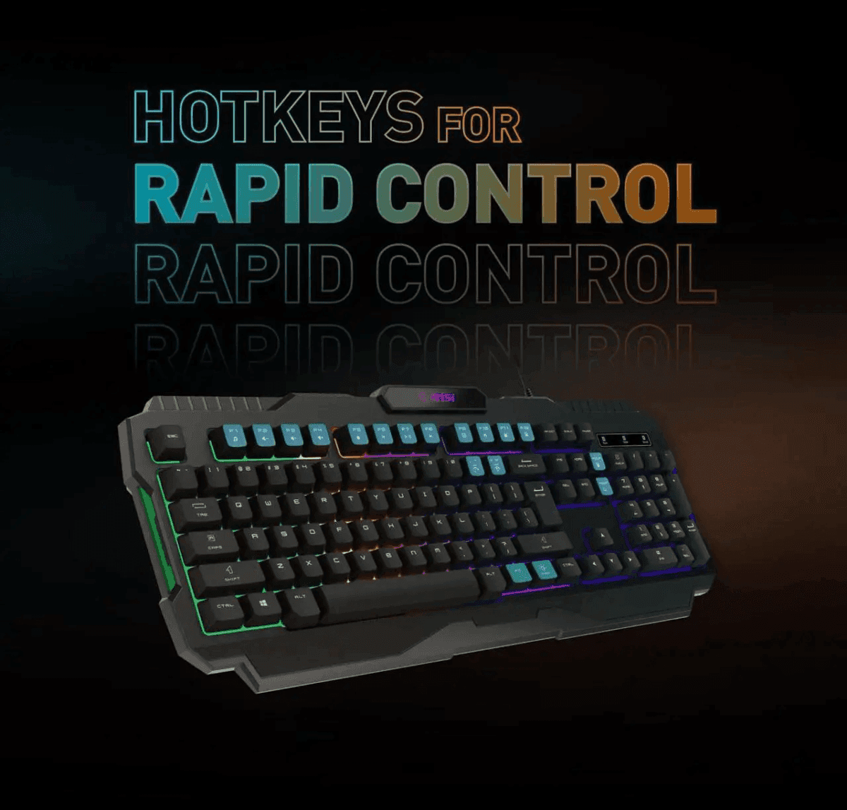MSI Forge GK100 RGB Gaming Keyboard and Mouse Combo image 4