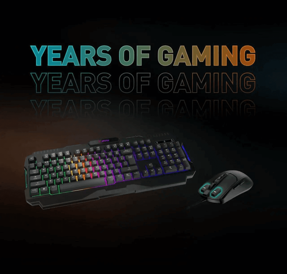 MSI Forge GK100 RGB Gaming Keyboard and Mouse Combo image 2