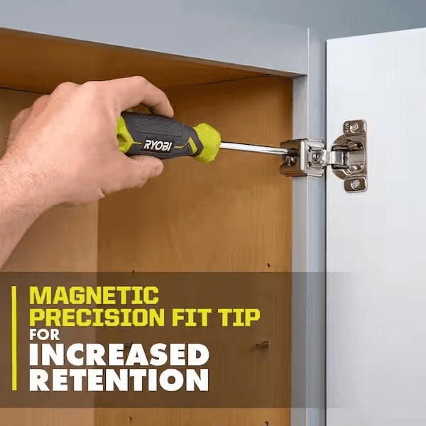 RYOBI 12-Piece Screwdriver Set with Cushion Grip Handles image 4