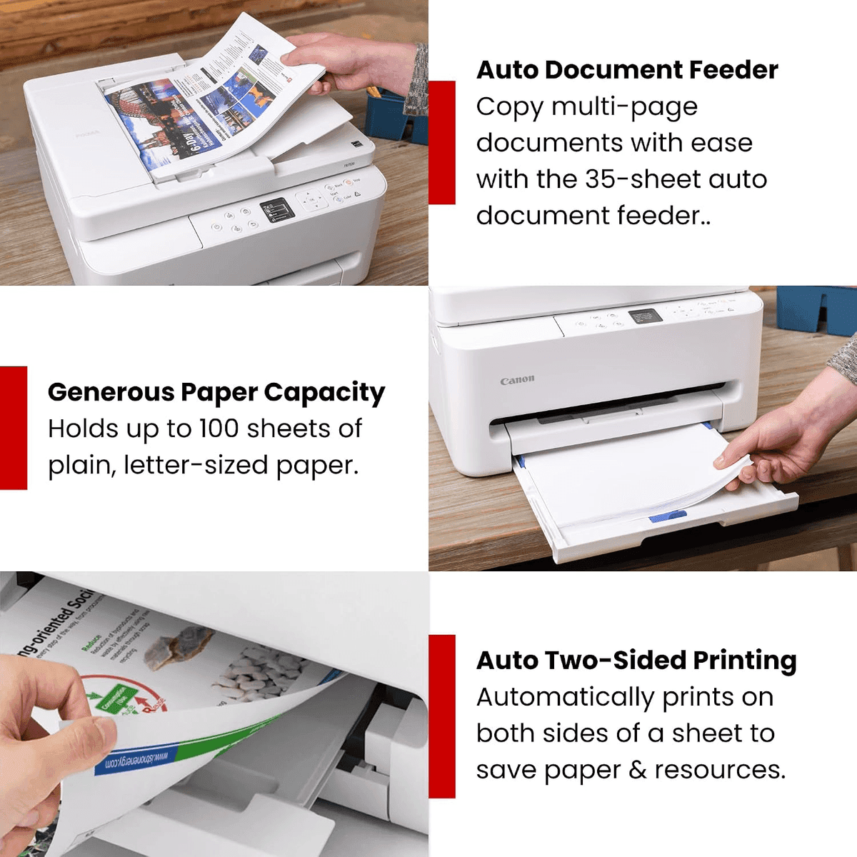 Canon PIXMA TR7120 Wireless Color All-in-One Printer image 3