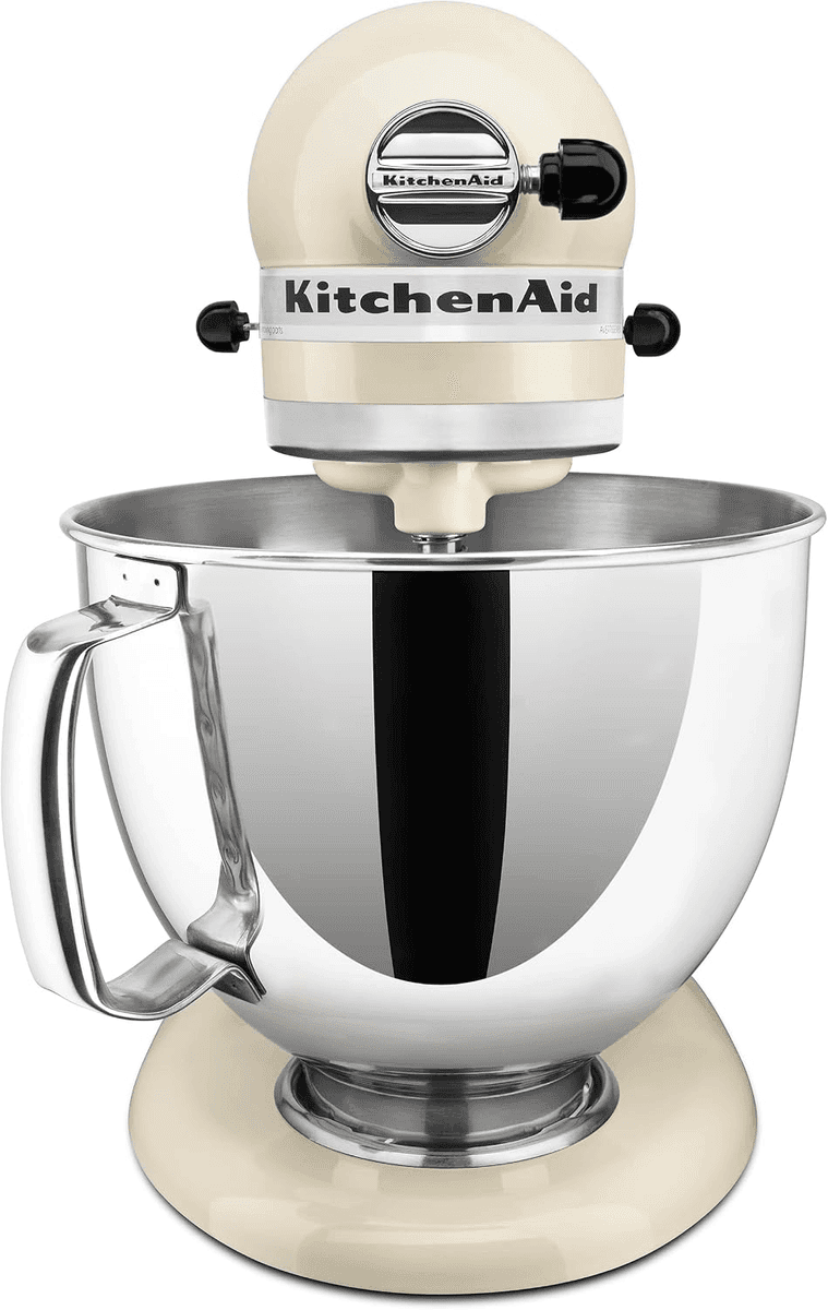 KitchenAid Artisan 5-Qt Stand Mixer - Almond Cream image 2