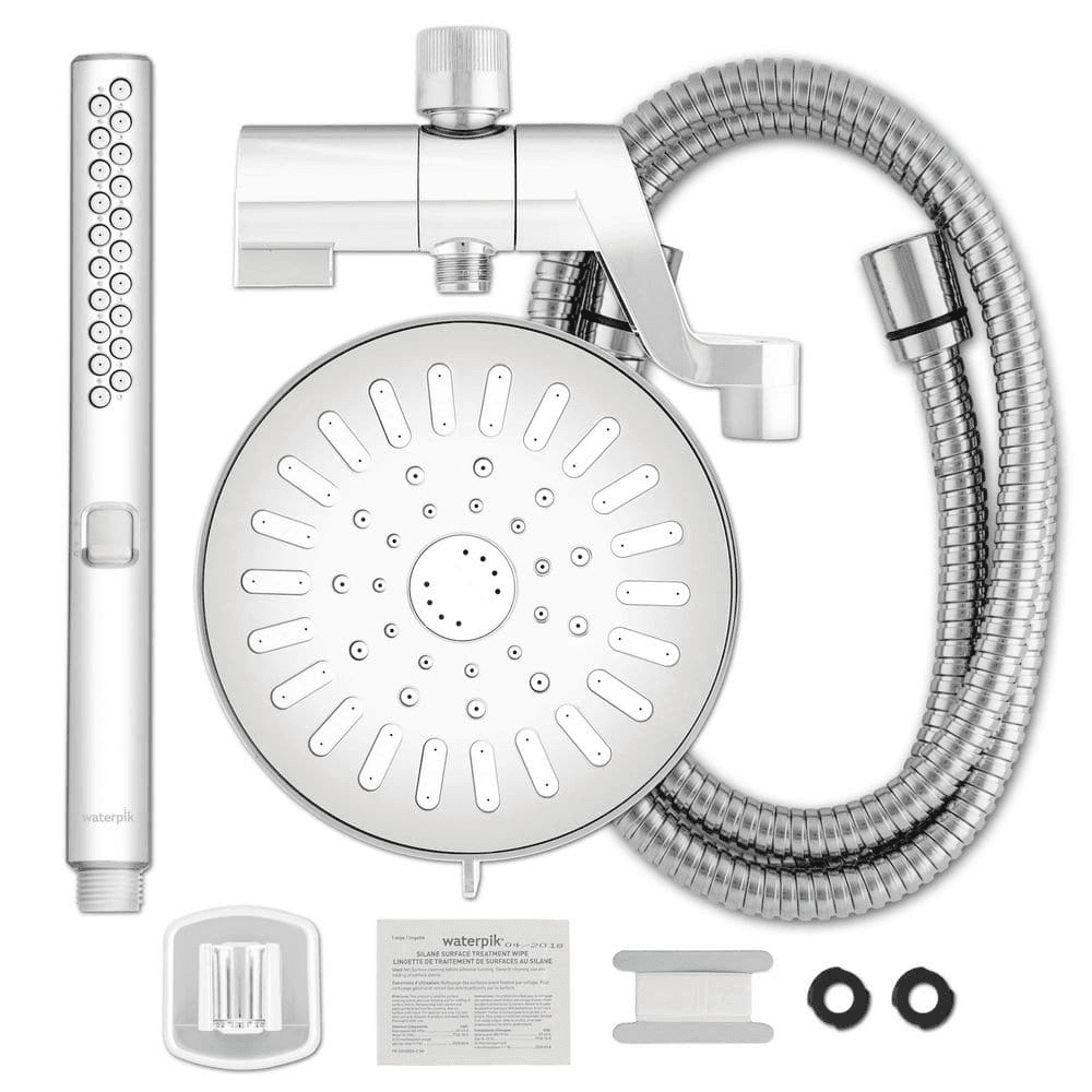 Waterpik BodyWand 7-Spray Dual Shower Head - Chrome image 2