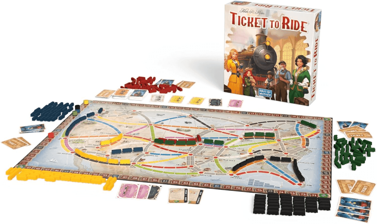 Days of Wonder Ticket to Ride Board Game (2025 Refresh) image 3