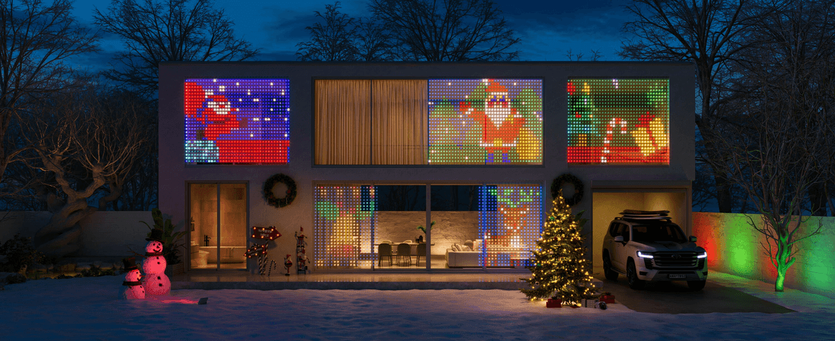 Govee RGBIC Smart Curtain Lights with 520 LEDs image 3