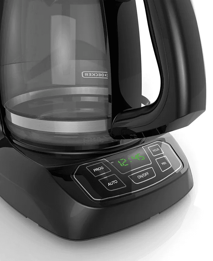 Black & Decker 12-Cup Programmable Glass Carafe Coffeemaker image 2