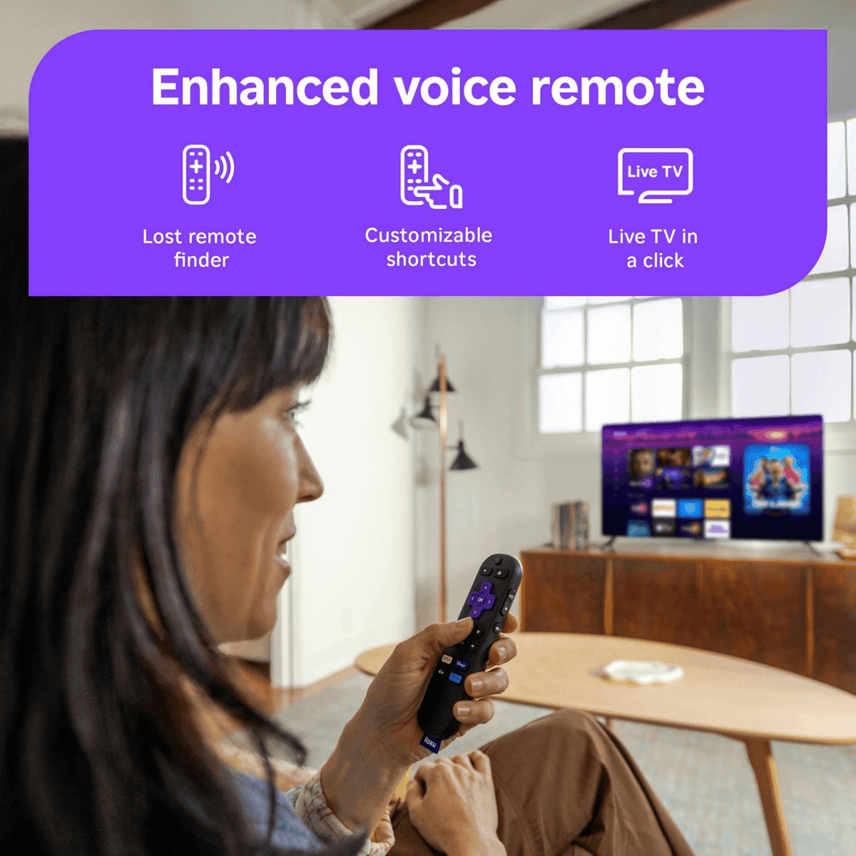 Roku 55-Inch Select Series 4K QLED HDR Smart TV image 5