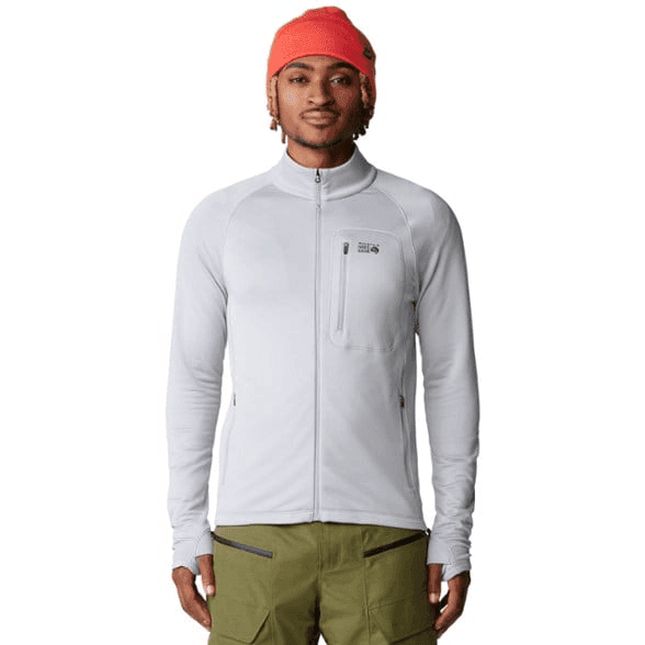 Mountain Hardwear Glacial Trail Full-Zip Jacket - Men's - Glacial, Large