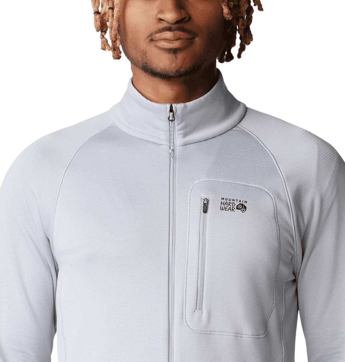 Mountain Hardwear Glacial Trail Full-Zip Jacket - Men's - Glacial, Large image 4
